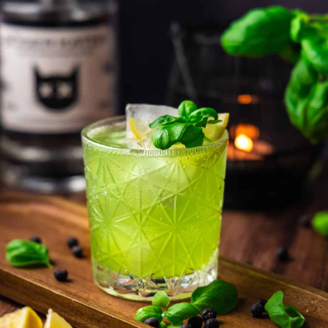 Hochwertiges Gin Geschenkset mit Böser Kater Gläsern – Bild 7
