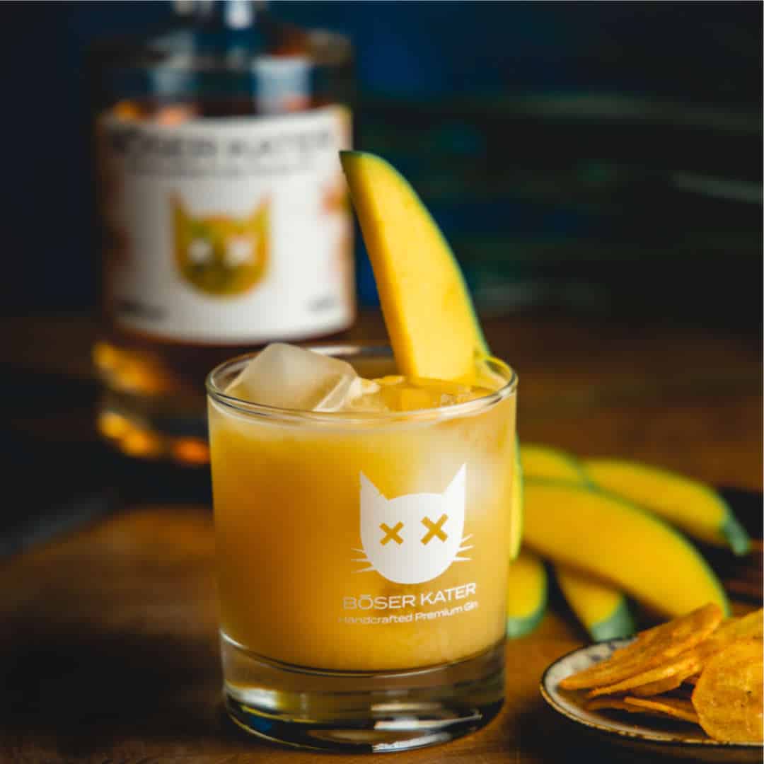 Böser Kater Fruity Mango Gin Cocktail