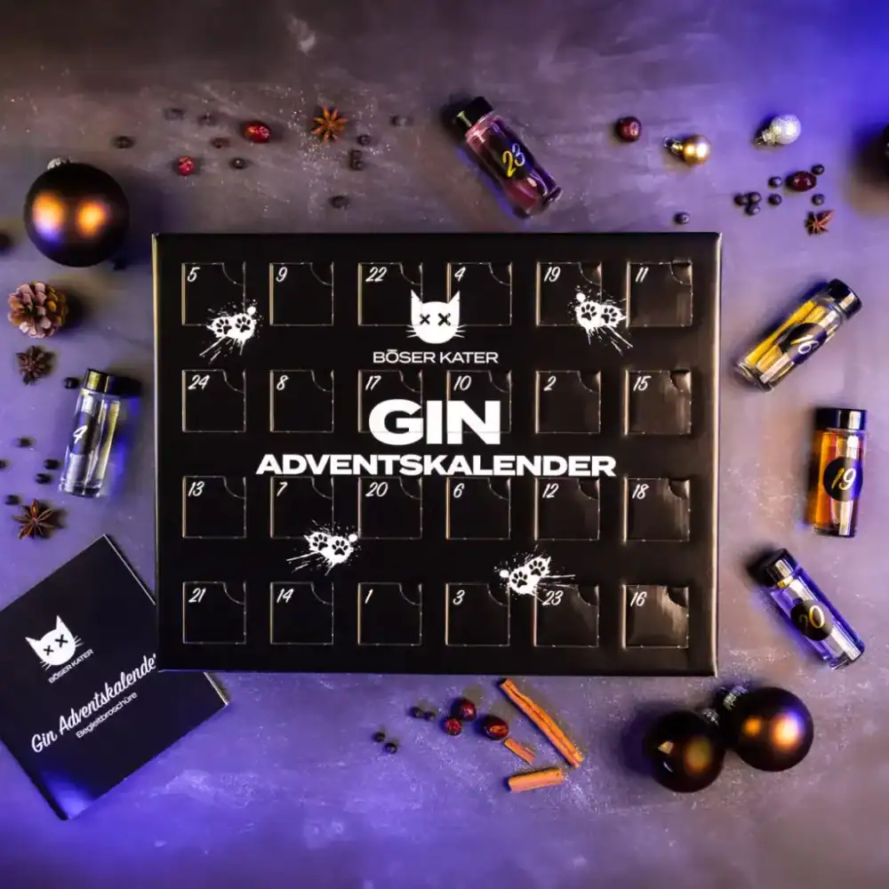 Böser Kater Gin Adventskalender