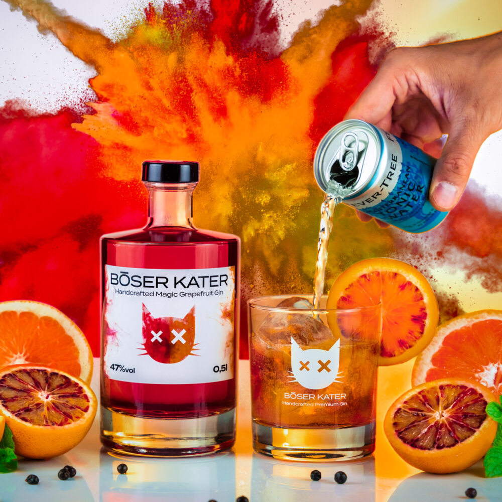 Böser Kater Grapefruit Gin 47% Vol.