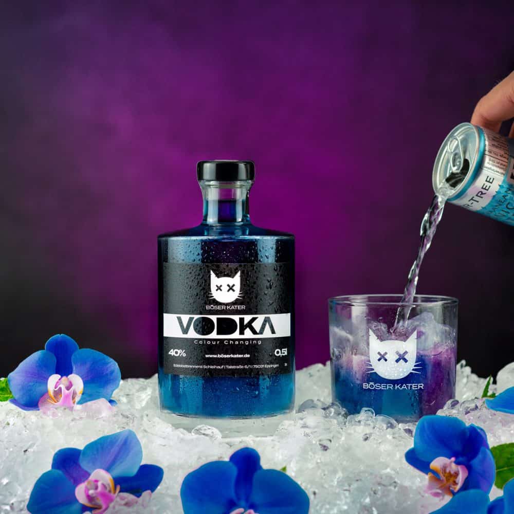 Böser Kater Wildberry Colour Changing Vodka