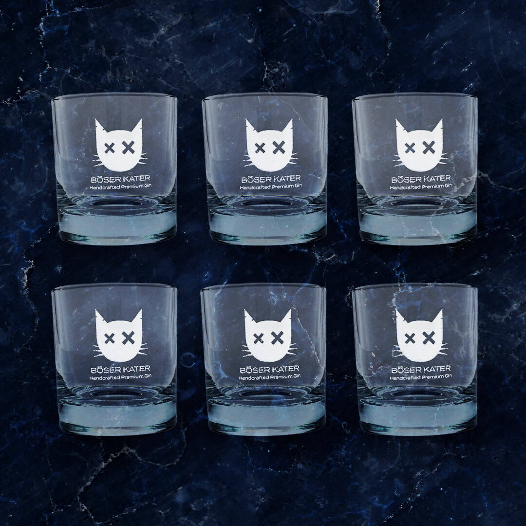 Böser Kater Tumbler Cocktail Gläser für Gin, Whisky, Rum & Vodka – Bild 5