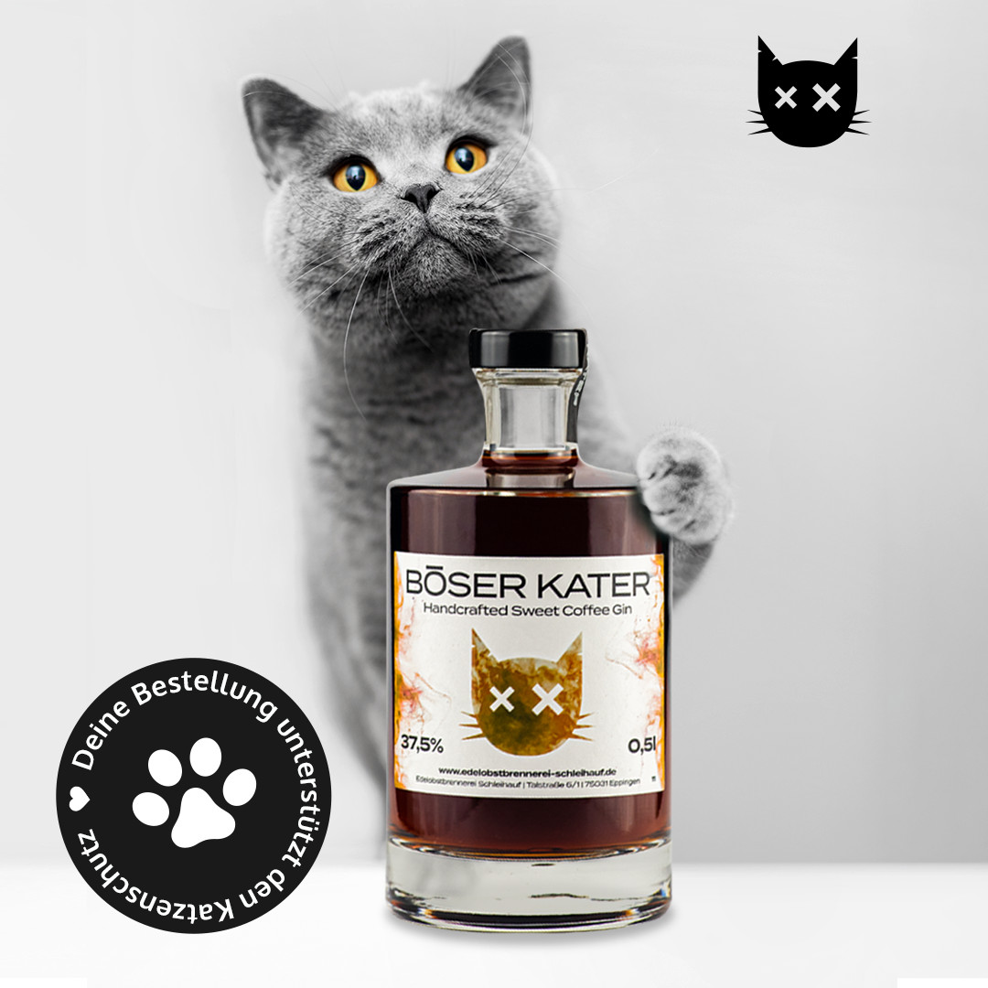 Böser Kater Sweet Coffee Gin 37,5% Vol. – Bild 3
