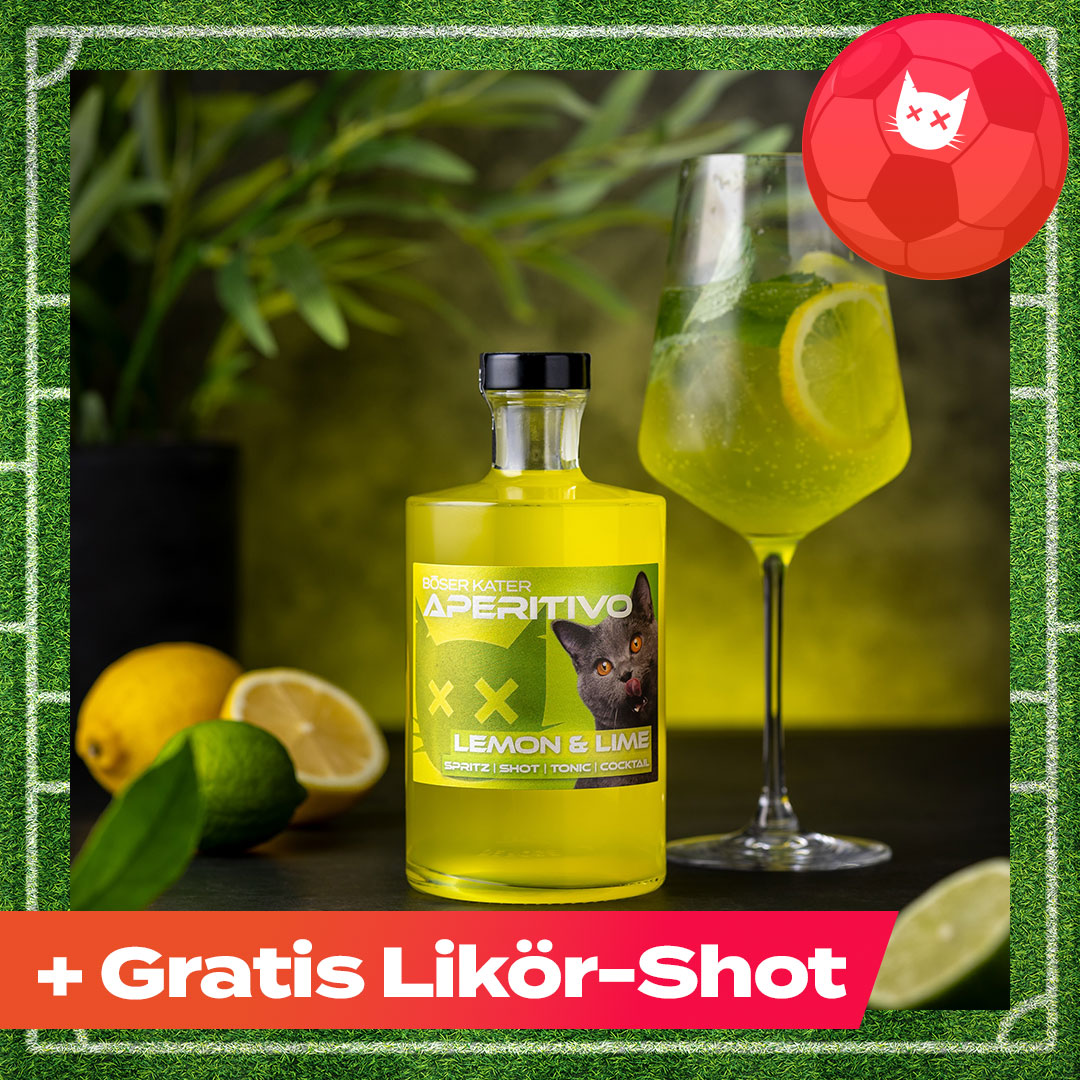 Böser Kater Lemon & Lime Aperitivo 0,5l 15% Vol.