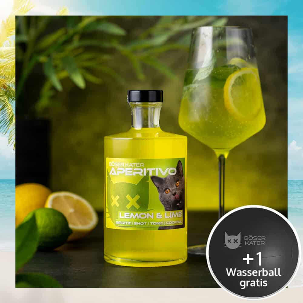 Böser Kater Lemon & Lime Aperitivo 0,5l 15% Vol.