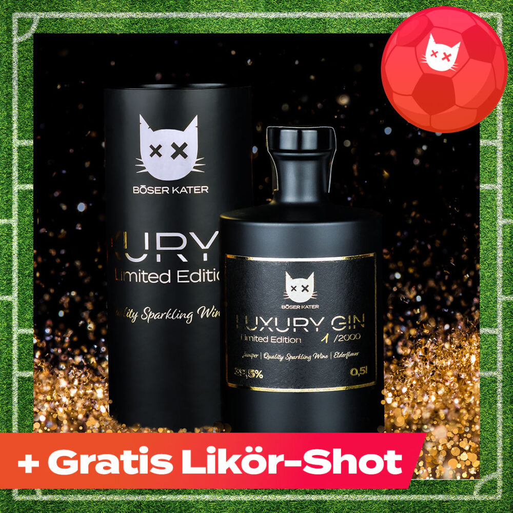 Böser Kater Luxury Gin - Limited Edition mit 2000 Flaschen weltweit