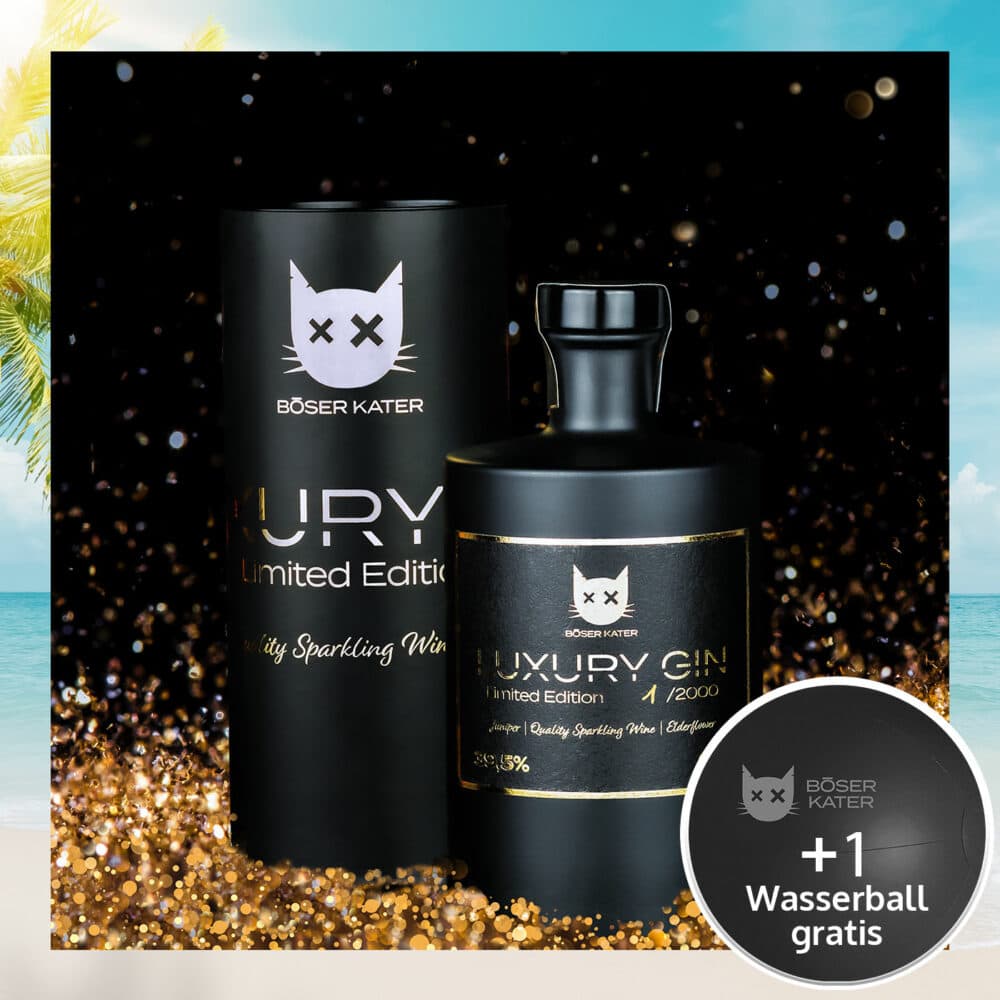 Böser Kater Luxury Gin - Limited Edition mit 2000 Flaschen weltweit