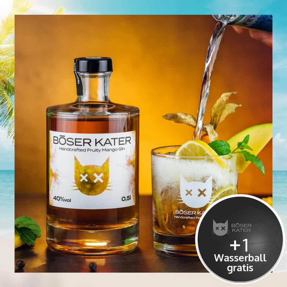 Böser Kater Fruity Mango Gin 40% Vol.