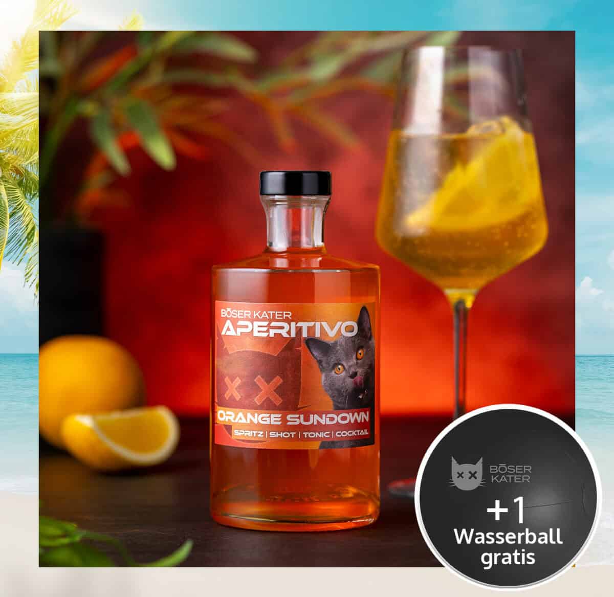 Böser Kater Orange Sundown Aperitivo 0,5l 15% Vol.