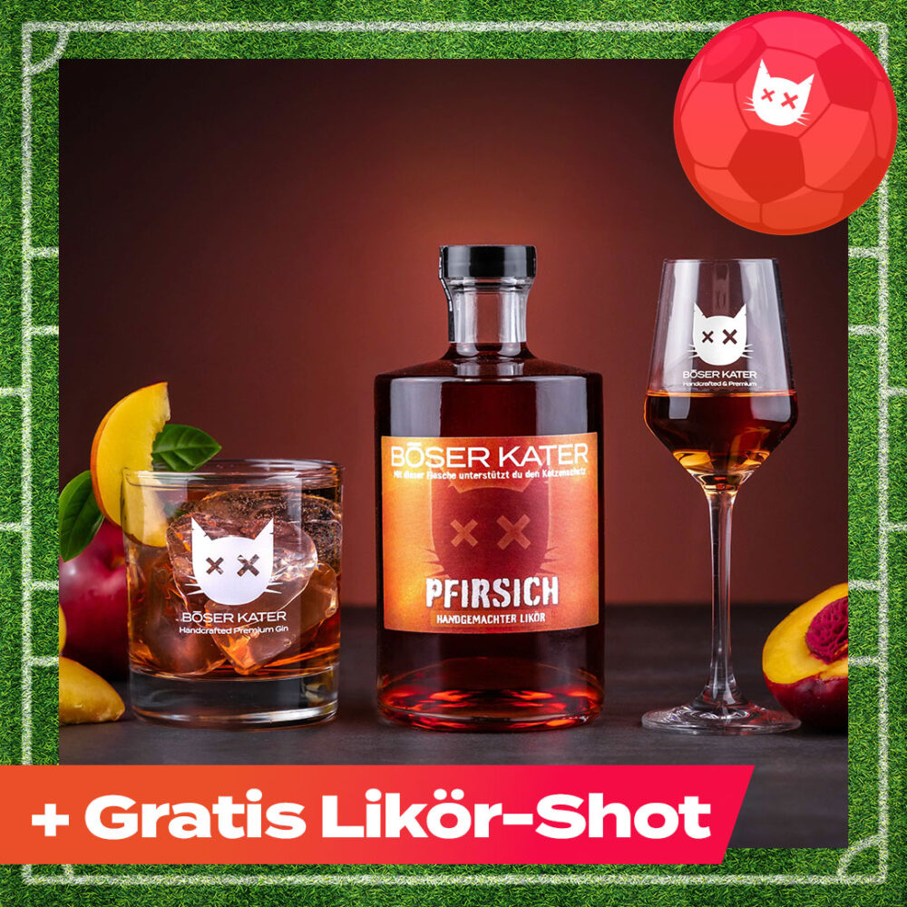 Böser Kater Pfirsichlikör 20% Vol.