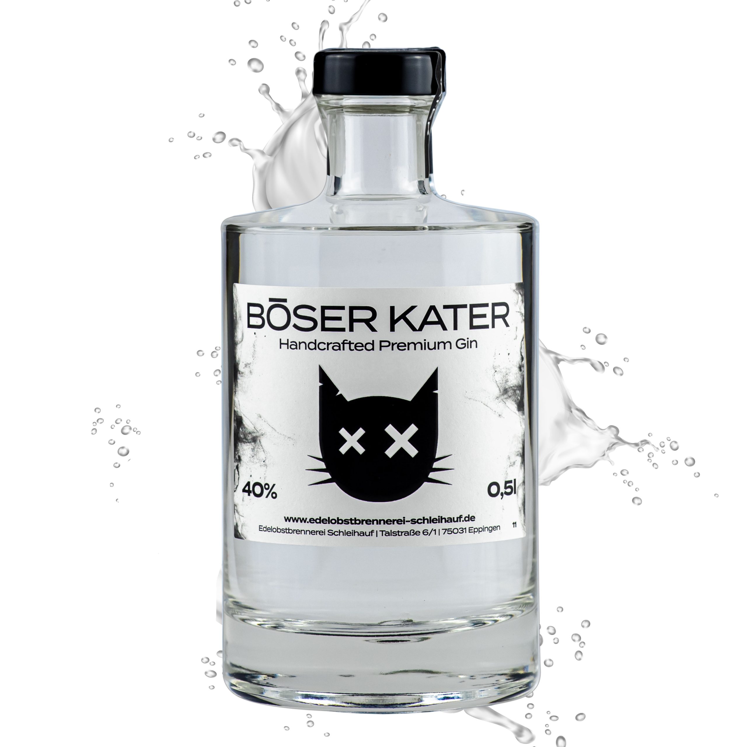 Böser Kater Premium Gin 40% Vol. – Bild 2