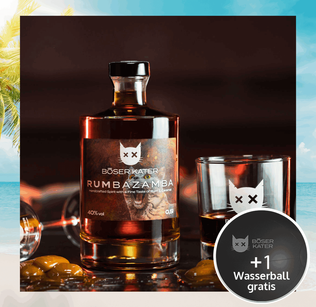 Böser Kater RUMbazamba Caramel Toffee 40% Vol.