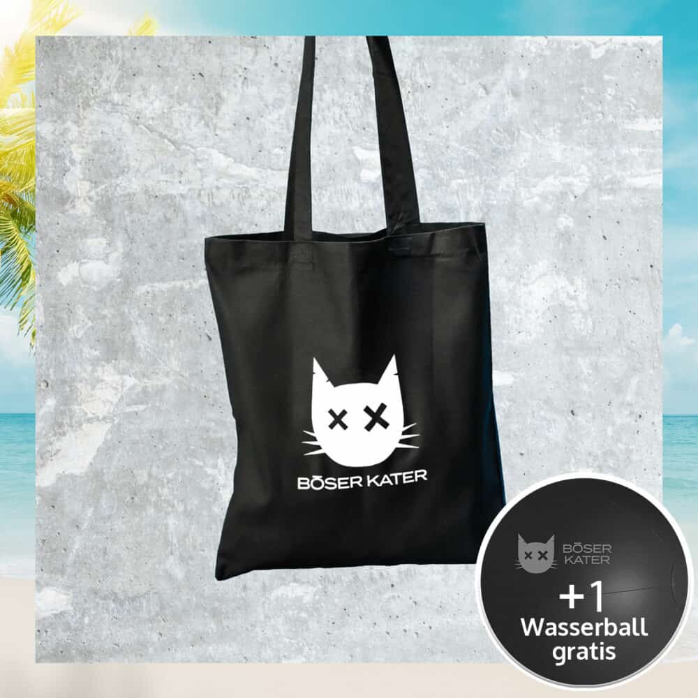 Böser Kater Tragetasche
