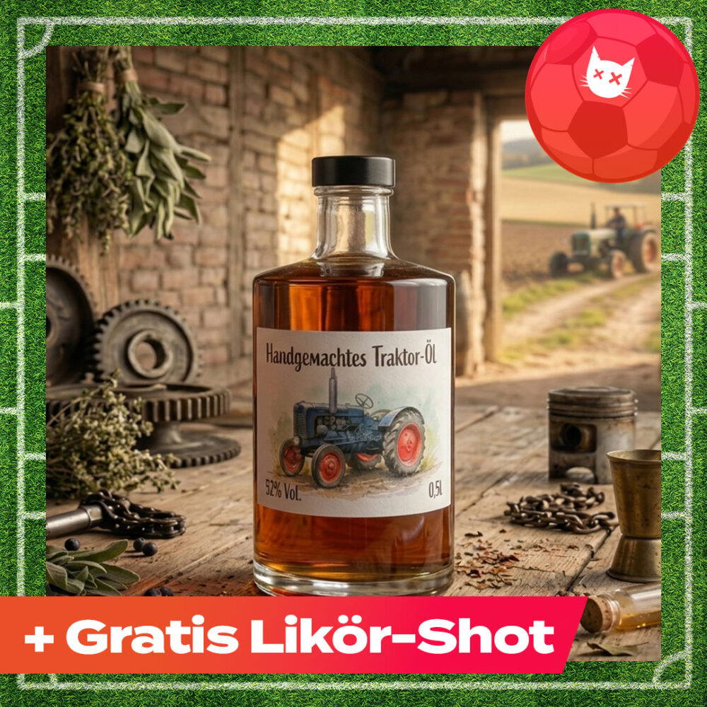 Traktor-Öl - Hauseigener Kräuterlikör 52% Vol.
