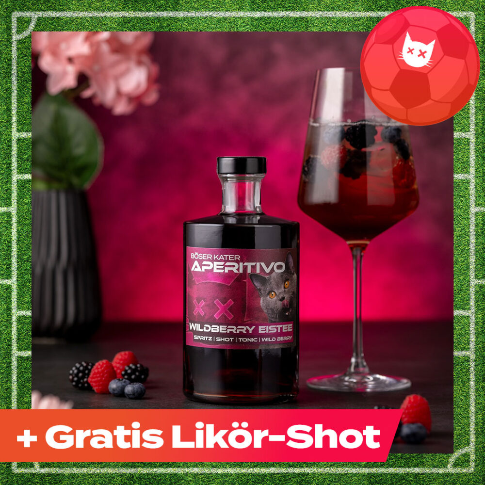 Böser Kater Wildberry Eistee Aperitivo 0,5l 15% Vol.