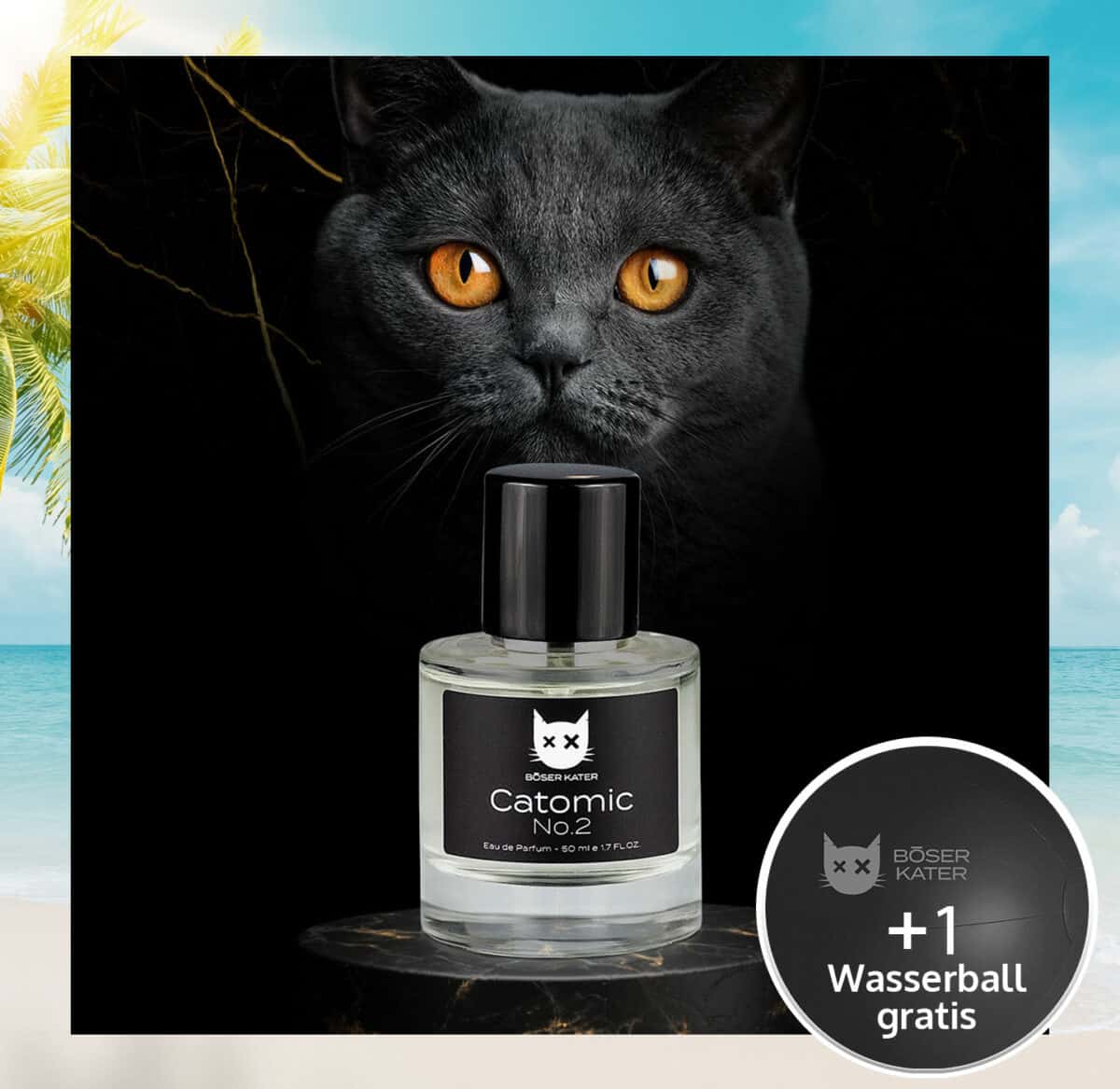 Böser Kater Eau de Parfum Catomic No. 2 Herrenduft
