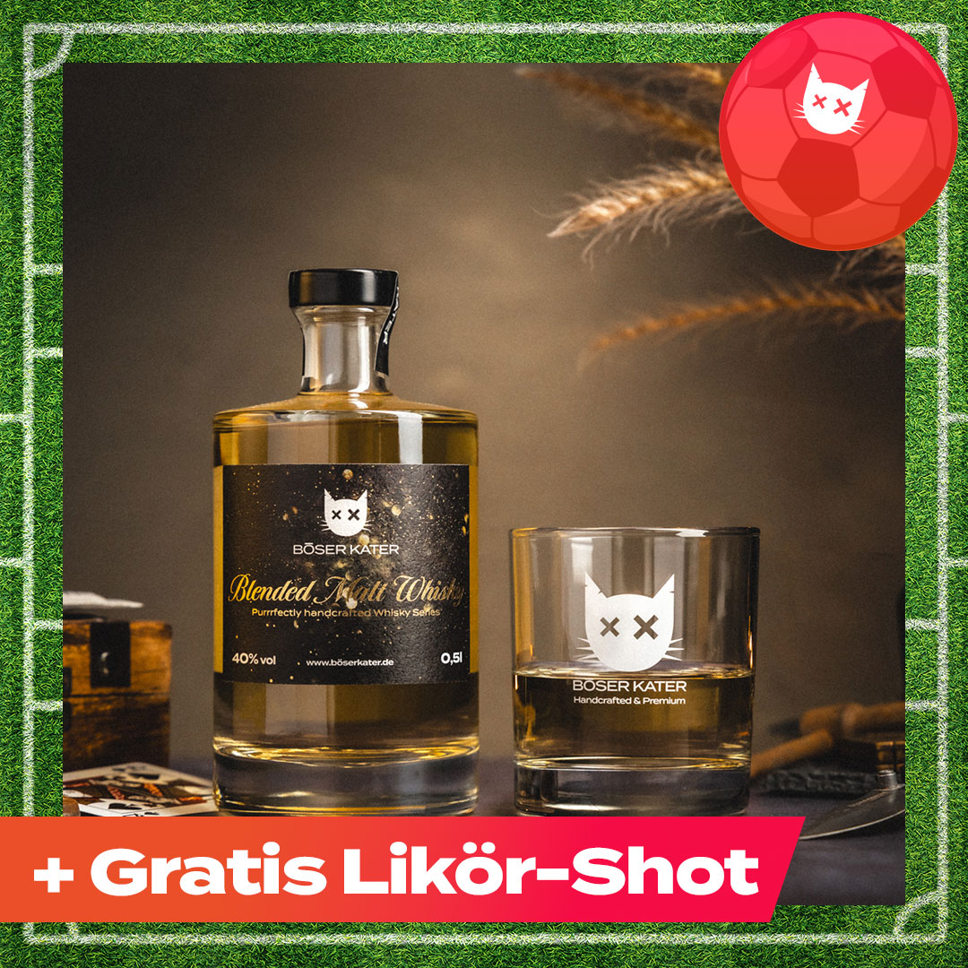 Böser Kater Blended Malt Whisky 0,5l 40% Vol.