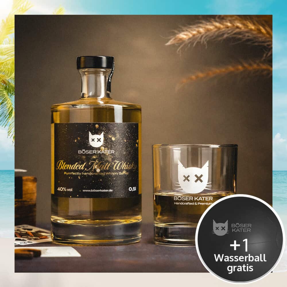 Böser Kater Blended Malt Whisky 0,5l 40% Vol.