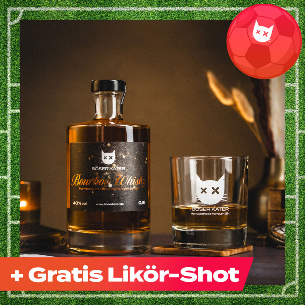 Böser Kater Bourbon Whisky 0,5l 40% Vol.