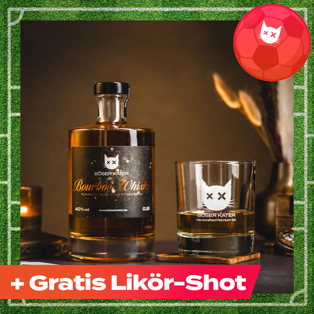 Böser Kater Bourbon Whisky 0,5l 40% Vol.