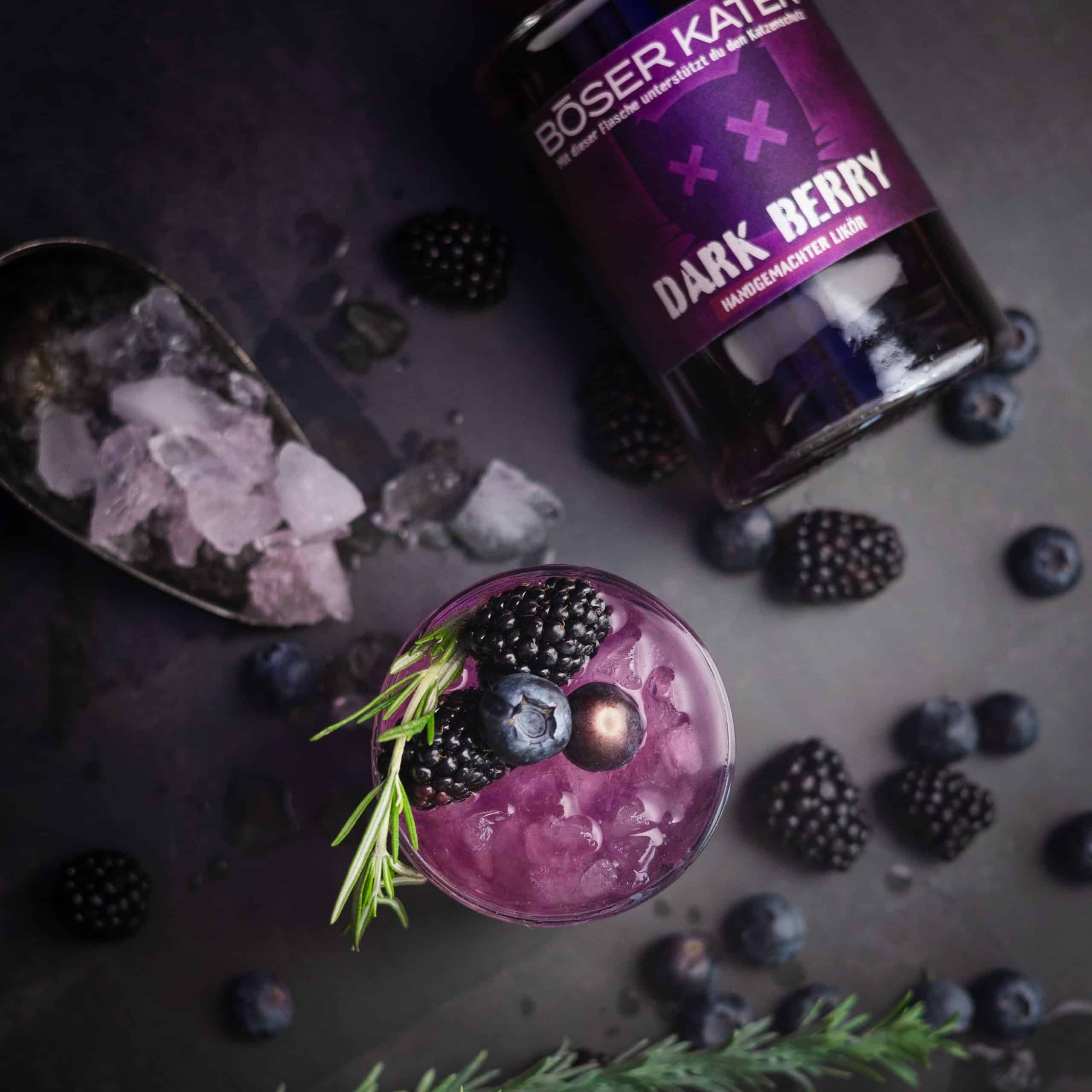 Böser Kater Dark Berry Likör 20% Vol. – Bild 5