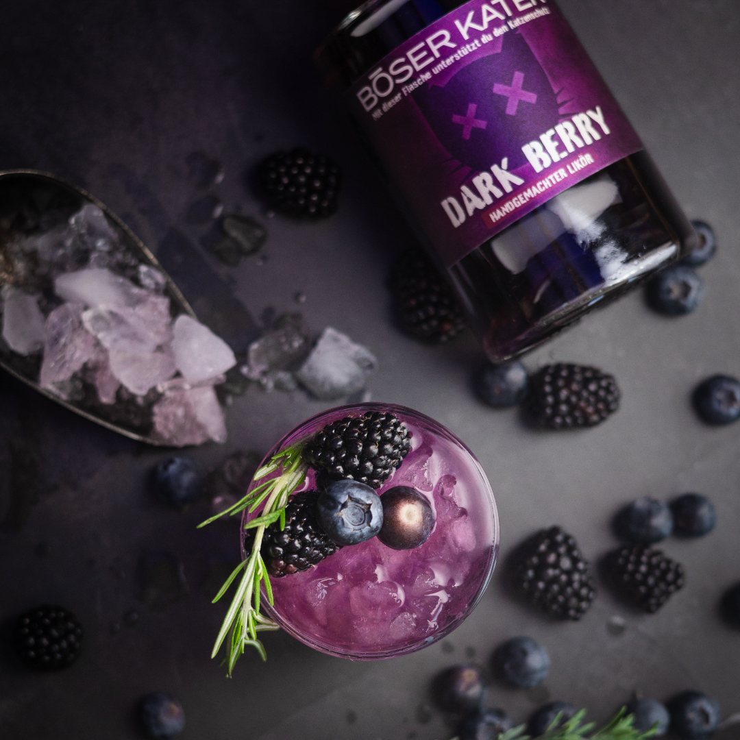 Böser Kater Dark Berry Likör 20% Vol. – Bild 5