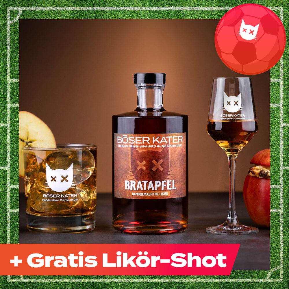 Böser Kater Bratapfellikör 20% Vol.