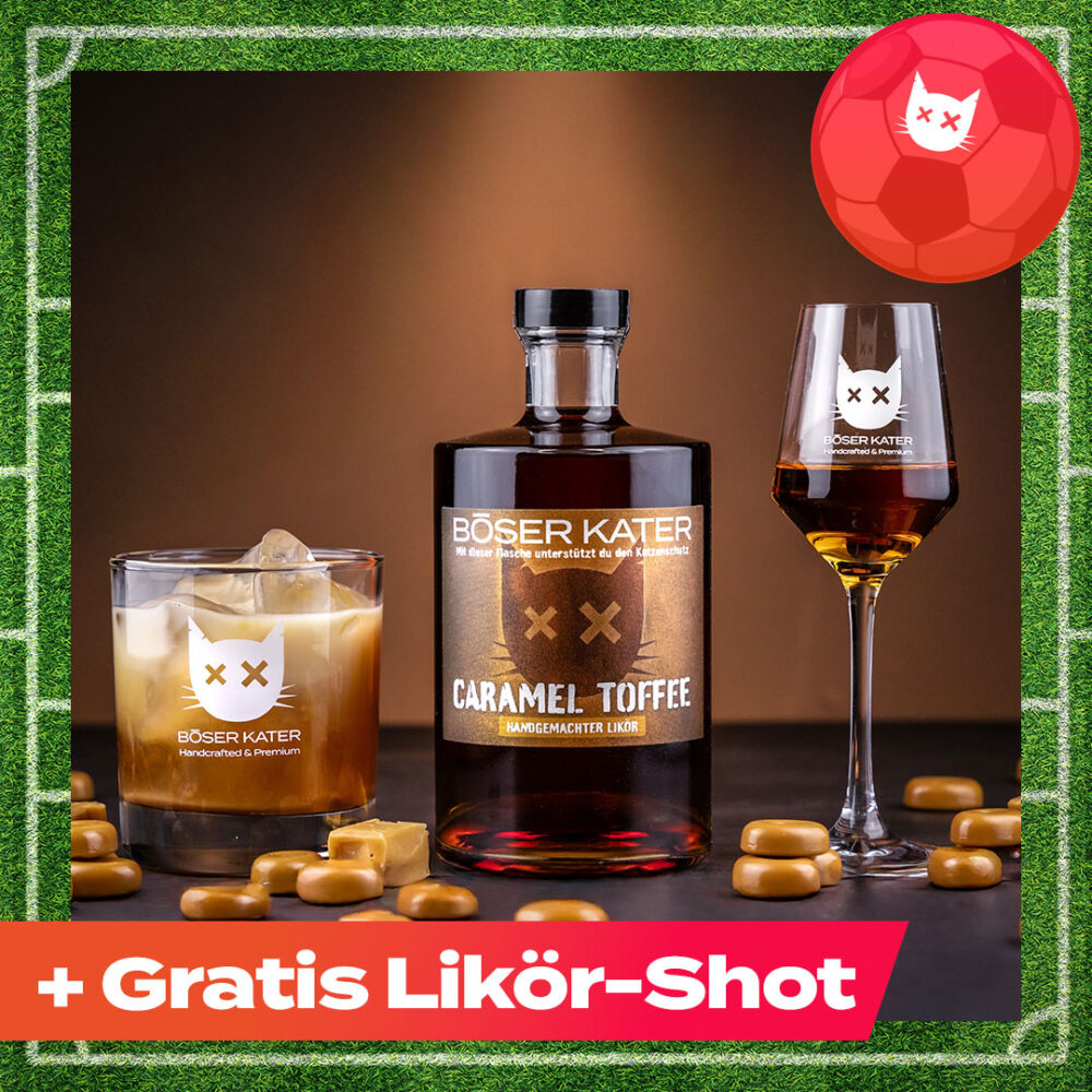 Böser Kater Caramel Toffee Likör 20% Vol.