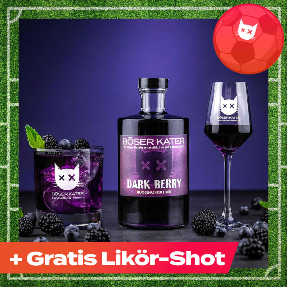 Böser Kater Dark Berry Likör 20% Vol.