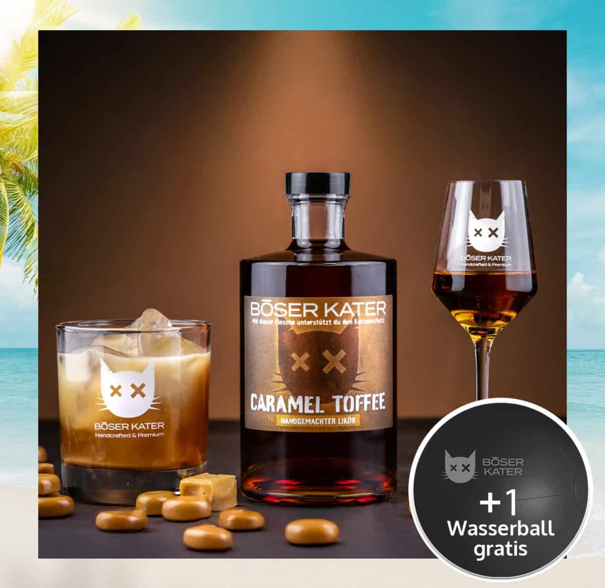 Böser Kater Caramel Toffee Likör 20% Vol.