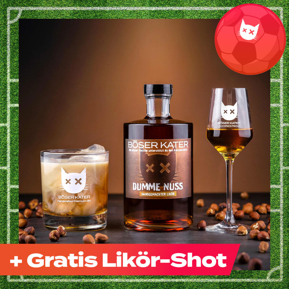 Böser Kater Dumme Nuss Likör 20% Vol.