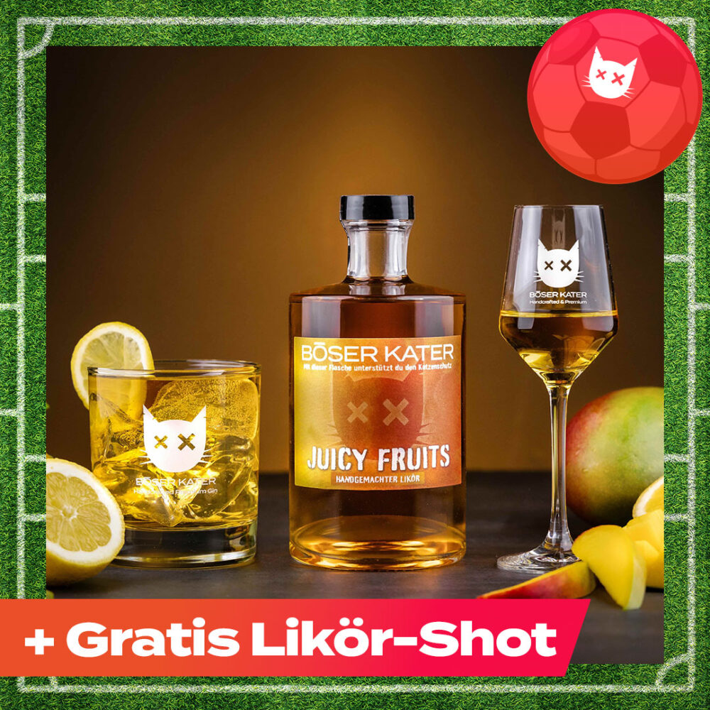 Böser Kater Juicy Fruits Likör 20% Vol.