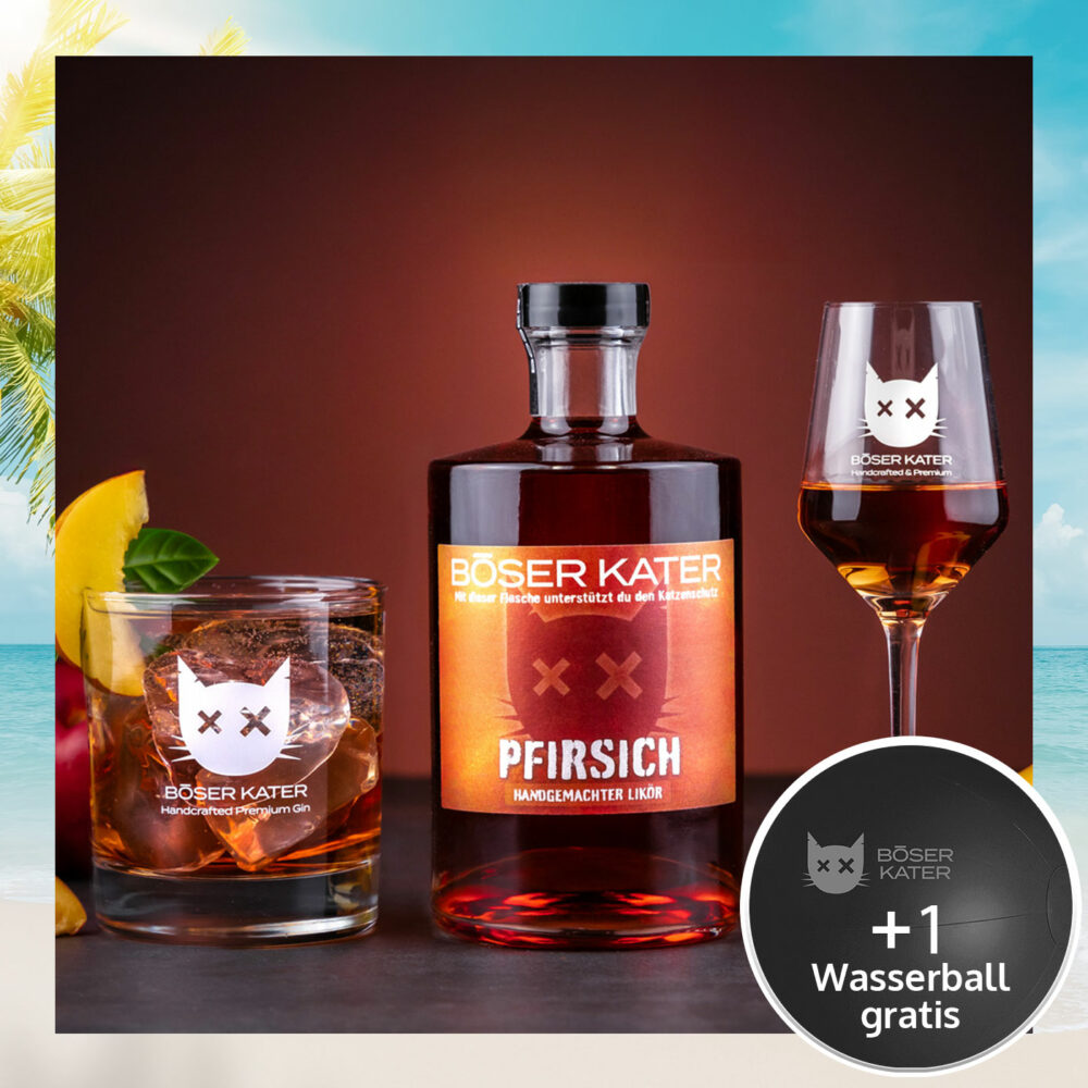 Böser Kater Pfirsich Likör 20% Vol.