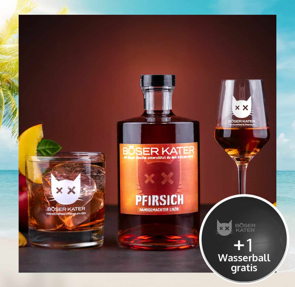 Böser Kater Pfirsichlikör 20% Vol.