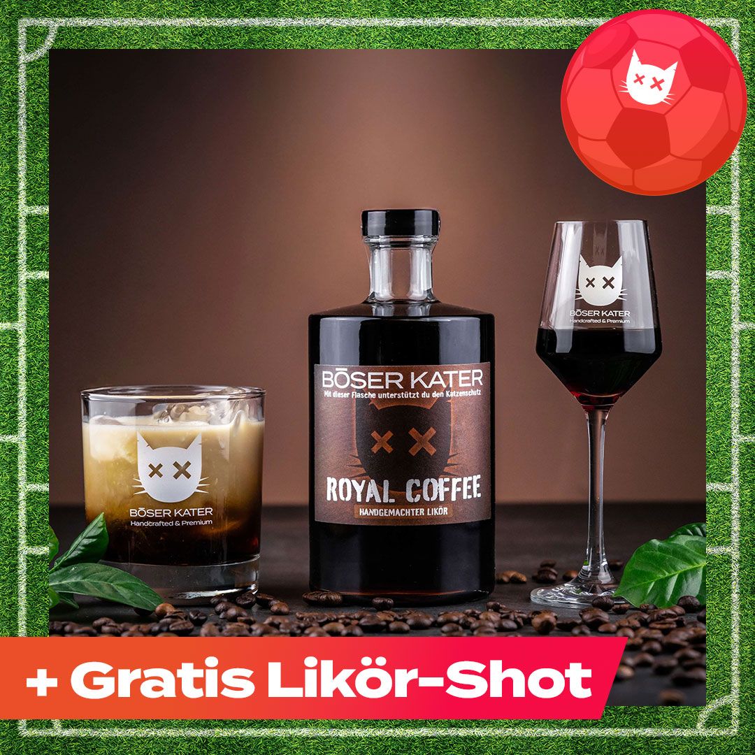 Böser Kater Royal Coffee Kaffeelikör 30% Vol.