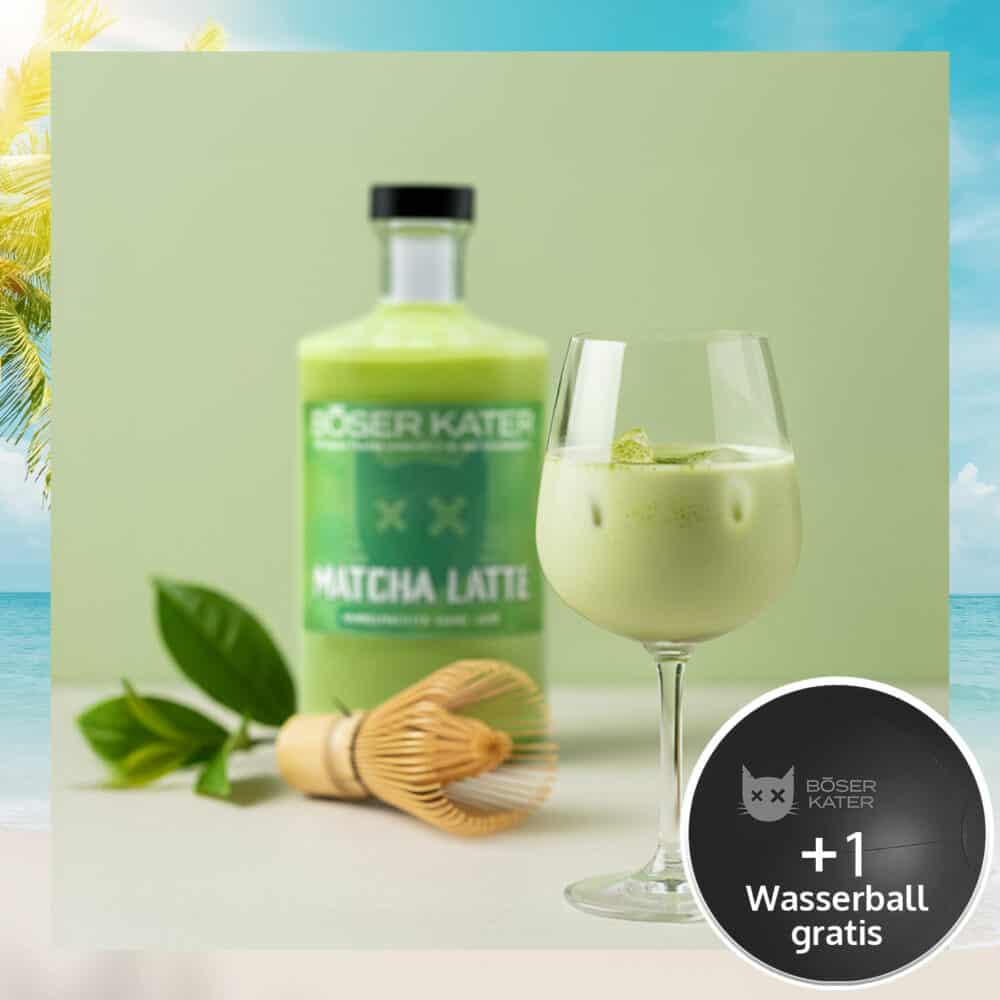 Böser Kater Iced Matcha Latte Sahne Likör | Limited Edition 15% Vol.