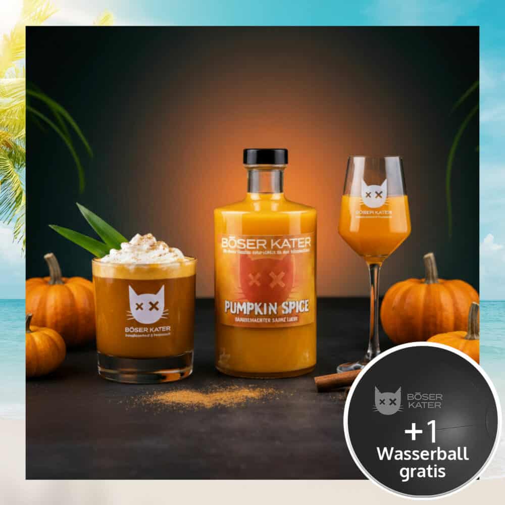 Böser Kater Pumpkin Spice Sahne Likör | Limited Edition 15% Vol.