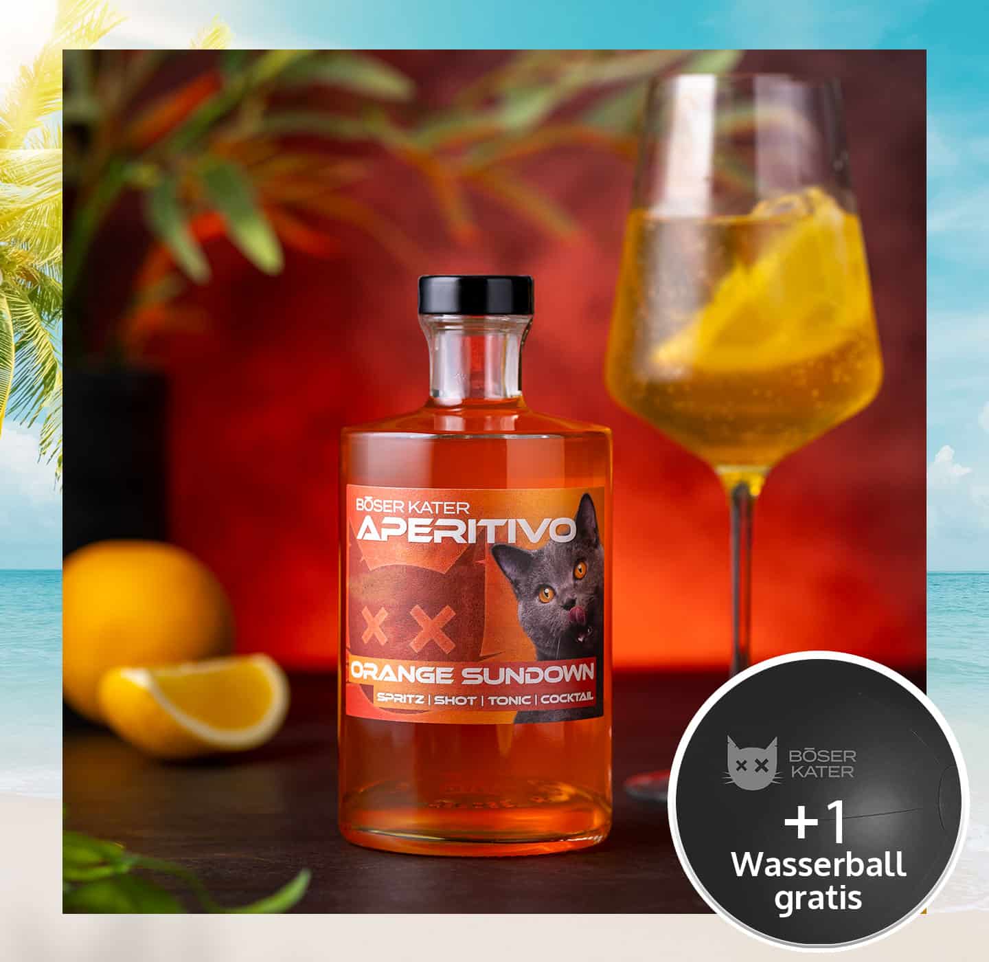Böser Kater Orange Sundown Aperitivo 0,5l 15% Vol.