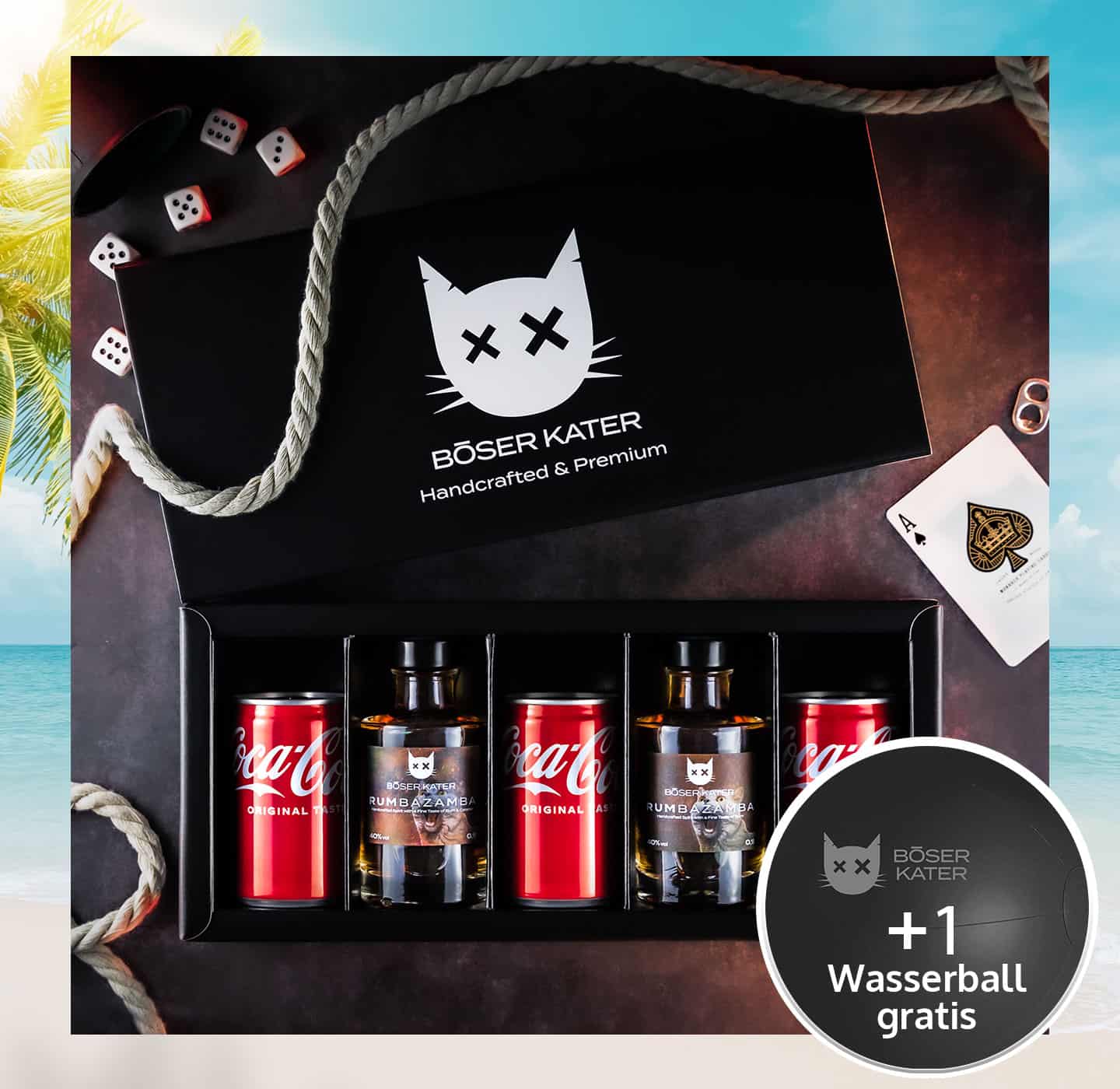 Böser Kater RUMbazamba 2er Tasting-Set / Geschenkbox
